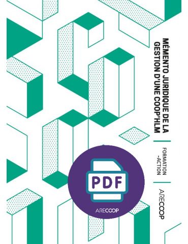 29 - Mémento juridique de la gestion d'une Coop'Hlm 2022 (version numérique - PDF)