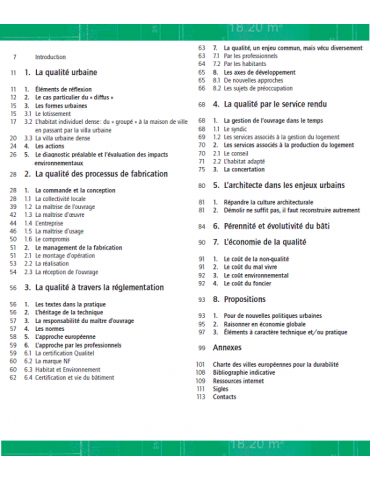 13 - La qualité dans le logement neuf  diagnostic et propositions