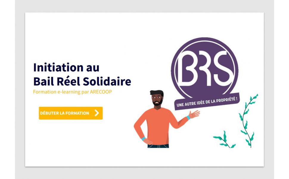 Lancement du Mooc "Initiation au Bail Réel Solidaire"
